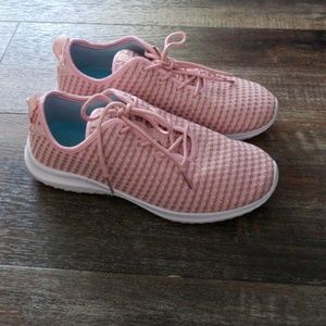 Pink sneakers